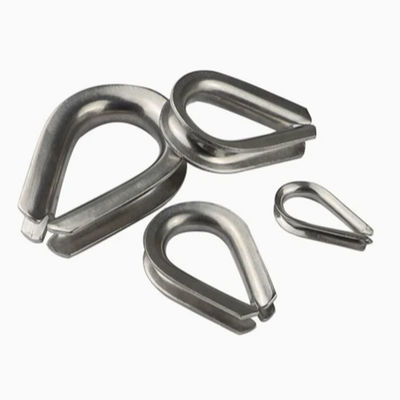 Harga yang bagus European Type Heart-Shaped Wire Rope Thimble with Manufacturers Fastener Stainless Steel on line