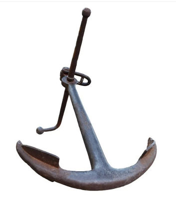 Harga yang bagus Black Coated Stainless Steel Forged Admiralty Anchor Weight 1000-3000kg for Ship Marine on line