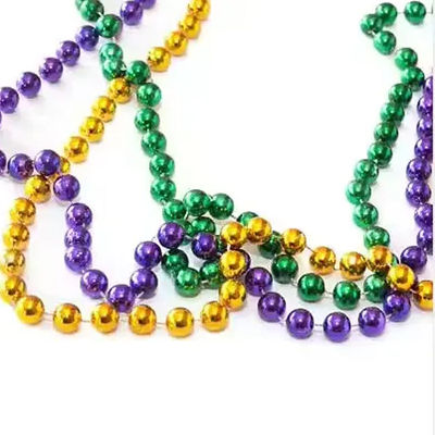 Harga yang bagus Standard 6mm 7mm 8mm Plastic Ball Chain Silver Ball Chain Colorful Ball Chain Welded Chain Structure on line