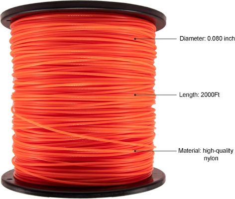 Harga yang bagus Senar Pemangkas String Nylon Persegi 0.080