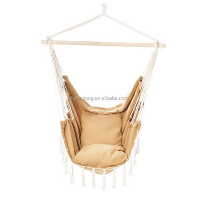 Harga yang bagus Outdoor Indoor Cotton Poly Hammock Garden Backyard Hammock on line