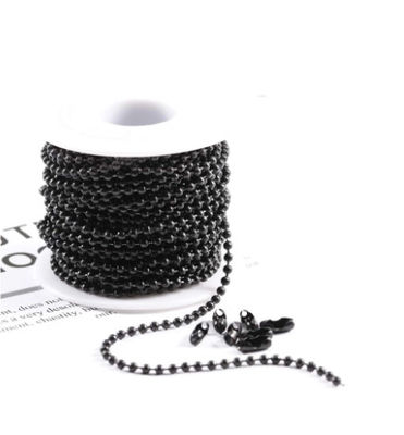 Harga yang bagus Function Roller Chain Stainless Steel Pre-Cut 2.4mm Ball Chain for Dogtag Customized Size Rustproof on line