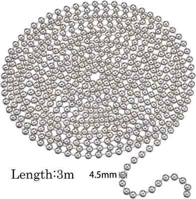 Harga yang bagus Ekstensi Rantai Manik-manik Roller Shade dengan 10 Buah Konektor yang Cocok untuk Pengganti Vertikal Tirai Jendela on line