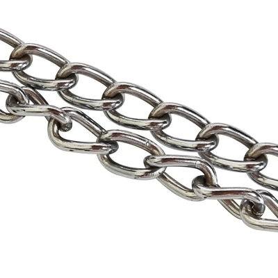 Harga yang bagus Heavy Duty Coil Chain 304 Stainless Steel Link Chain  Din 763 on line
