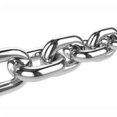 Harga yang bagus Standard Heat Resistant Stainless Steel 304 DIN667 Safe Welded Link Chain Metal Chain Short Link on line