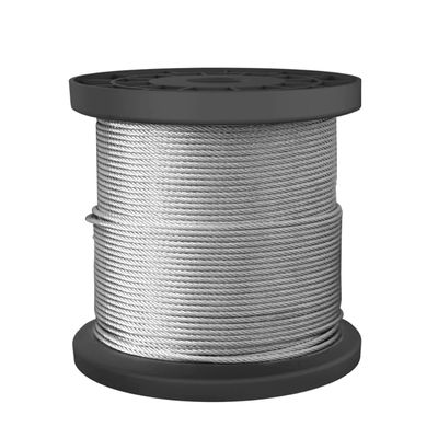 Harga yang bagus 7X7 1/8'' 304 Stainless Steel Wire Rope for Traction on line