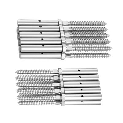 Harga yang bagus Penegang Rel Kabel Baja Tahan Karat 316 untuk Pagar Dek on line