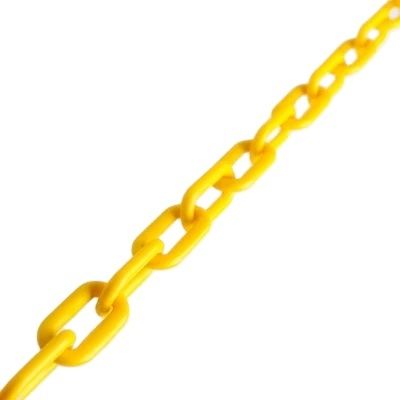 Harga yang bagus Plastic Coated Warning Chain with Injection Structure and Customizable Size for Roadway Safety on line