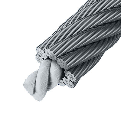 Harga yang bagus DIN Standard 6x19S+IWR Galvanized Steel Wire Rope dengan 15-21 Hari Pengiriman dan Layanan Pemotongan on line
