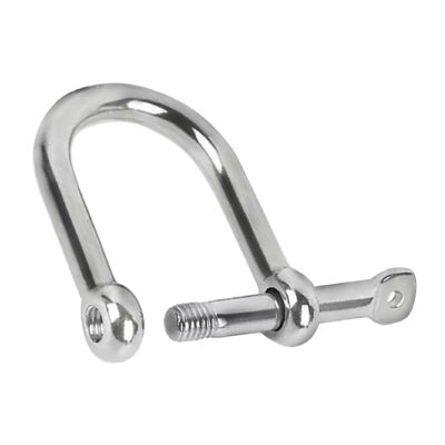 Harga yang bagus Stainless Steel Dee Shackle D Shape Screw Pin Chain Rigging Clamps on line