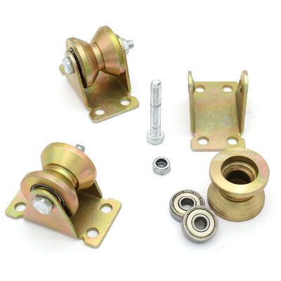 Harga yang bagus Kualitas tinggi V-Groove Sliding Gate Roller Garage Door Rollers Wheel on line