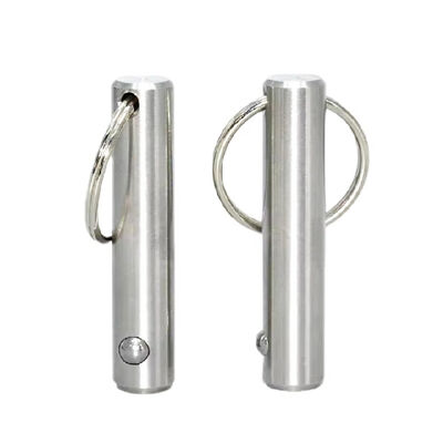 Harga yang bagus Precision Stainless Steel Quick Release Ball Lock Pin dengan Safety Ring on line