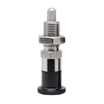 Harga yang bagus Stainless Steel Self-Locking Knob Plunger dengan Spring Loaded Locking Pin dan Reset Spring Index Plunger on line