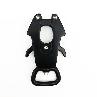 Harga yang bagus Aluminium Pet Release Buckle Klip Katak Pet Snap Hook Klip Katak Carabiner Safety Harness Collar Klip Katak Buckles on line