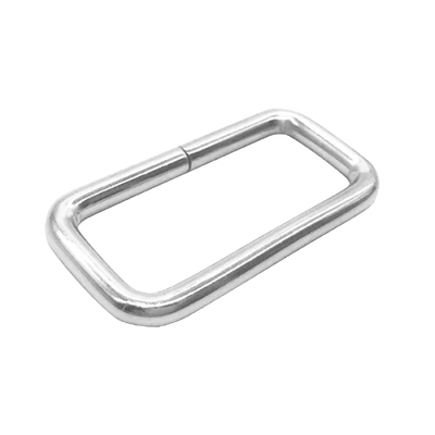 Harga yang bagus Baja tahan karat persegi panjang Buckle Ring Belt Hook Polished Finish Penggunaan Industri Berat on line