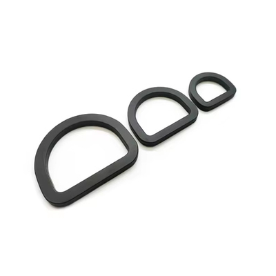 Harga yang bagus Gesper D Ring Aluminium untuk Tas Tangan D Ring Datar untuk Tali Webbing dan Tali Pengikat on line