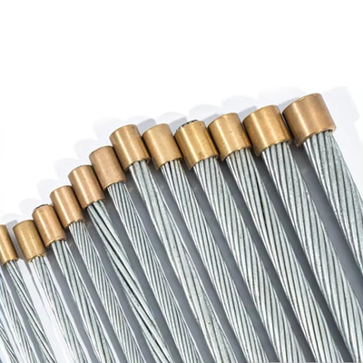 Harga yang bagus Harga Pabrik 1X37 1X7 1X19 Galvanis Karbon Steel Strand Custom Bending Processing Tersedia on line