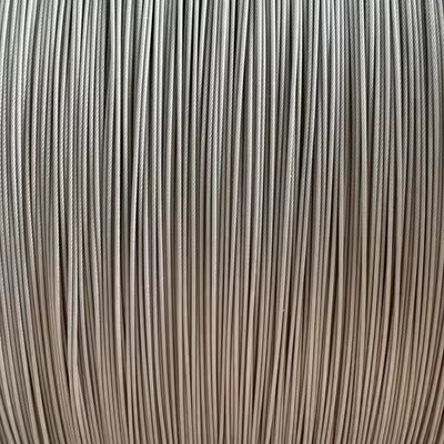 Harga yang bagus Tali Baja Tahan Karat 304 Dilapisi PVC Ultra Tipis 7*7 0.6-0.8mm Standar AiSi Pemrosesan Lentur untuk Aplikasi Lain on line
