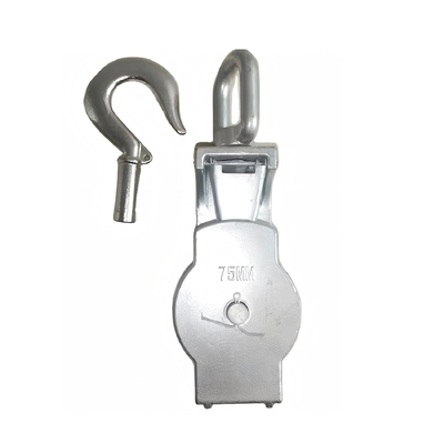 Harga yang bagus Heavy Duty Pulley Lifting Block Snatch Pulley Block dengan Hook untuk Wire Rope on line