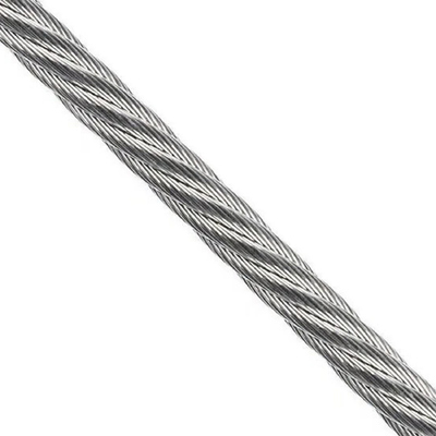 Harga yang bagus Tali Baja Tahan Karat 304 316 7X19 Diameter 8mm SS316 Kabel Baja Tahan Karat 7X19 on line