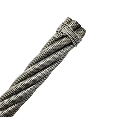 Harga yang bagus 6x19M-IWRC/FC/WSC Galvanized Steel Cable Wire Rope untuk Lift Elevator Bright atau Galvanized Traction Hoisting on line