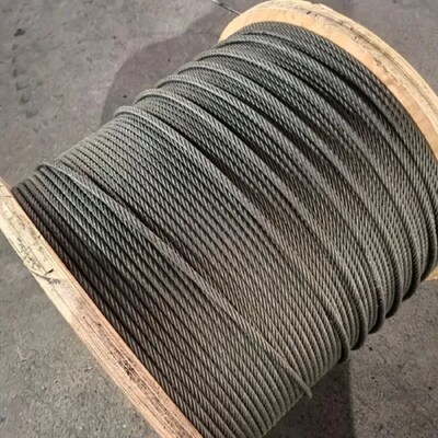 Harga yang bagus Kabel Kawat Baja Cold Heading MIL-DTL-83420 3.18mm untuk Tali Kawat Baja Galvanis 7x19 1/8