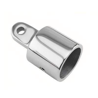 Harga yang bagus Bimini Top Cap Eye End Boat Fitting Stainless Steel 316 Round Tubing Hardware Marinir on line