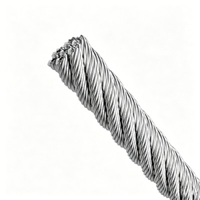 Harga yang bagus Kabel baja tahan karat 3/16 Inch 500FT 7x19 Strands Wire Rope untuk Sistem Kabel Dek on line