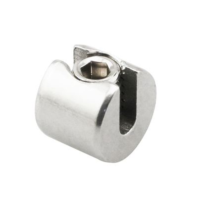 Harga yang bagus Clip pemasangan tali kawat 316 stainless steel Wire rope clamp stopper untuk tegangan pemasangan balkon furnitur tightening tali on line