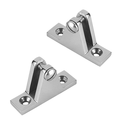 Harga yang bagus Deck Hinge Fitting Perahu Laut Dek Hinges 316 Baja tahan karat Fittings Marine Bimini Top on line