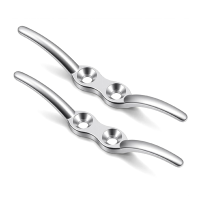 Harga yang bagus Dock Cleat 316 Steel stainless Rope Cleat untuk Dock Marinir on line