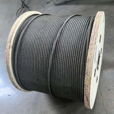 Harga yang bagus Layanan Kustomisasi yang Ditawarkan Kawat Baja Galvanis Celup Panas 1x7 1x19 1x37 untuk Kepala Dingin Profesional on line