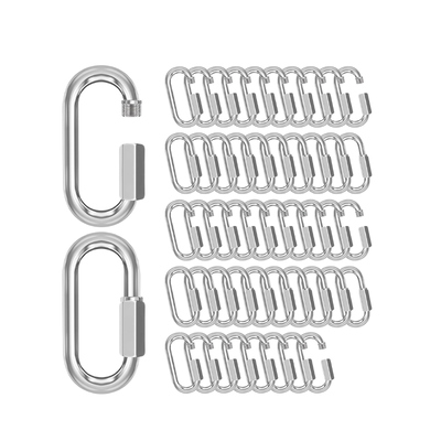 Harga yang bagus Stainless Steel Quick Link for Wire Rope Fittings Chain Link Connector Hardware Connecting Link on line