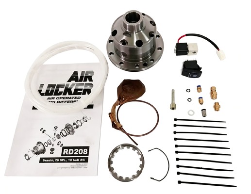 Harga yang bagus RD208 Loker Diferensial Udara 4x4 Kunci Diferensial Offroad 10 Baut 26 Spline Diff Locker on line