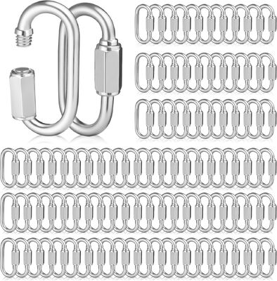 Harga yang bagus Polished Stainless Steel 304 Quick Connecting Link untuk Keamanan Laut dan Kemasan yang Dapat Dikustomisasi on line