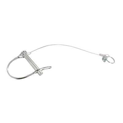 Harga yang bagus Stainless Steel Quick Release Hitch Pin Trailer Coupler Pin untuk trailer kebun rumput pertanian on line